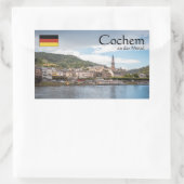 Cochem Deutschland Rechteckiger Aufkleber (Tasche)