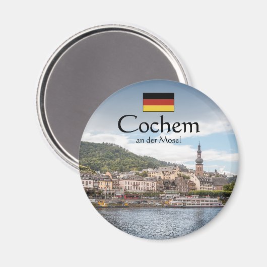 Cochem Germany Souvenir Magnet (Vorderseite/Rückseite)
