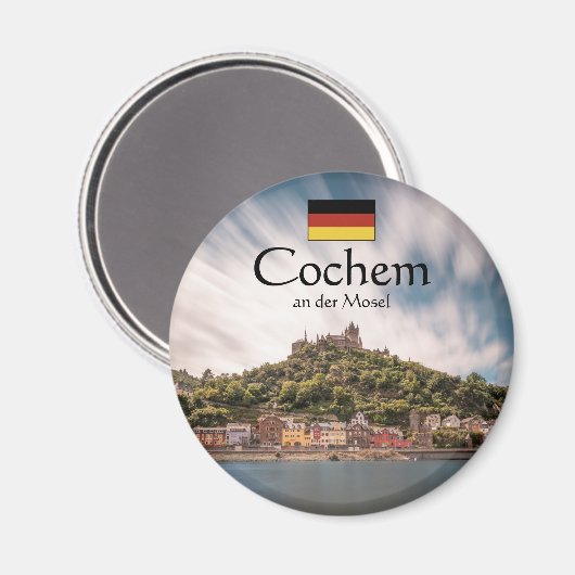 Cochem Germany Souvenir Magnet (Vorderseite/Rückseite)
