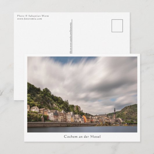Cochem Mosel Deutschland Postkarte (Vorne/Hinten)