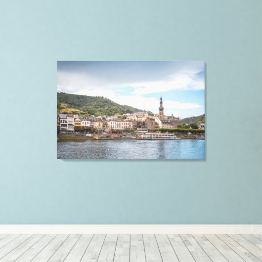Cochem Moselle Leinwanddruck (Insitu (Holzboden))
