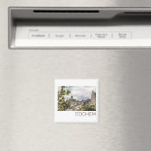 Cochem Moselle Panorama Deutschland Souvenir Magnet (In Situ (Geschirrspüler))