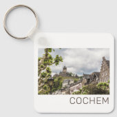 Cochem Moselle Panorama Deutschland Souvenir Schlüsselanhänger (Vorderseite)