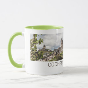 Cochem Moselle Panorama Deutschland Souvenir Tasse