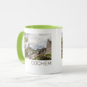 Cochem Moselle Panorama Deutschland Souvenir Tasse (Vorderseite Links)