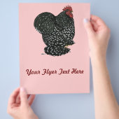 Cochin: Black Mottle Flyer (Hand)