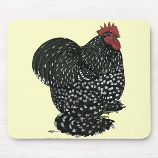 Cochin: Black Mottle Mousepad (Vorne)