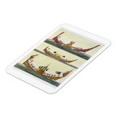 Cochin chinesische Schiffe, Abbildung von "Le Cost Magnet (Linke Seite)