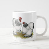 Cochin Columbian Bantams Jumbo-Tasse (Rechts)