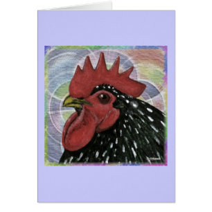 Cochin: Dekorativer Roosterkopf