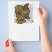 Cochin: Goldlaced Hen Flyer (Hand)