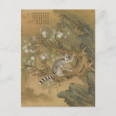 Cochin Lemur Fine Art Postkarte (Vorderseite)