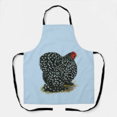 Cochin Mottled Hen Schürze (Vorderseite)