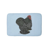 Cochin: Mottled Rooster Badematte (Vorderseite)