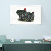 Cochin Mottles Chickens Banner (Messeveranstaltung)