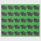 Cochin Mottles Chickens Geschenkpapier (Flach)
