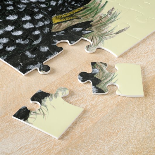 Cochin Mottles Chickens Puzzle (Seite)