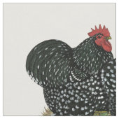 Cochin Mottles Chickens Stoff (Nahaufnahme)