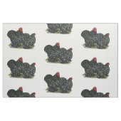 Cochin Mottles Chickens Stoff (Fat Quarter (45,7 x 55,9 cm))