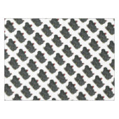 Cochin Mottles Chickens Tischdecke (Vorderseite (Horizontal))