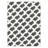 Cochin Mottles Chickens Tischdecke (Vorderseite)