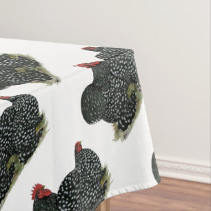 Cochin Mottles Chickens Tischdecke