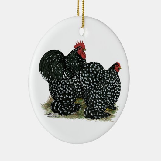 Cochin Mottles Keramik Ornament (Rechts)