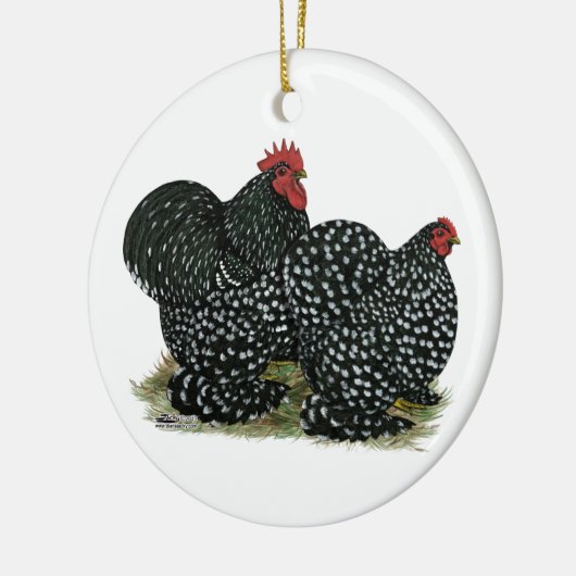 Cochin Mottles Keramik Ornament (Links)