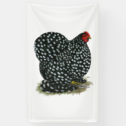 Cochin Mottling Hen Banner (Vertikal)