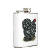 Cochin Mottling Hen Flachmann (Rechts)