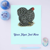 Cochin Mottling Hen Flyer (Einzeln)
