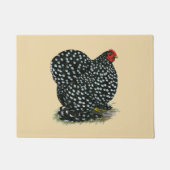 Cochin Mottling Hen Fußmatte (Vorderseite)