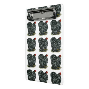 Cochin Mottling Hen Mini Klemmbrett