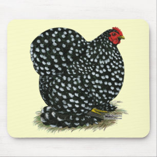 Cochin Mottling Hen Mousepad