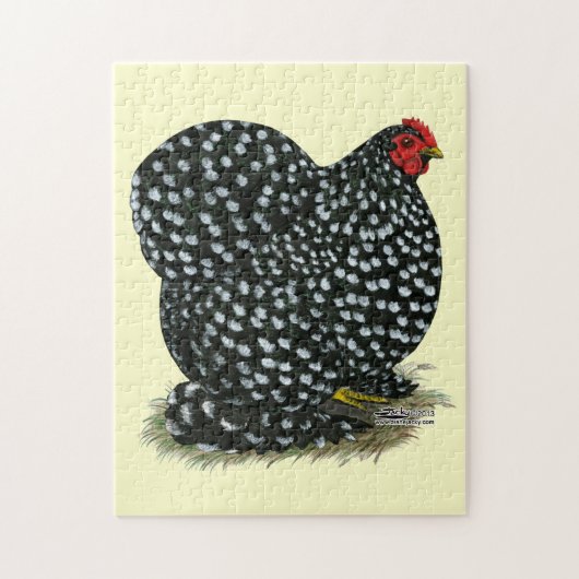 Cochin Mottling Hen Puzzle (Vertikal)