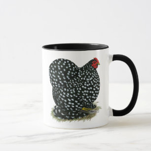 Cochin Mottling Hen Tasse