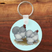 Cochin: Self Blue Schlüsselanhänger (Vorderseite)