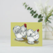 Cochin: Splash Bantams Postkarte (Stehend Vorderseite)