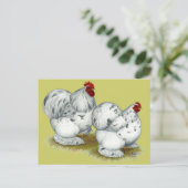 Cochin: Splash Bantams Postkarte (Stehend Vorderseite)
