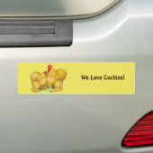 Cochins Buff Pair Autoaufkleber (Auf Auto)
