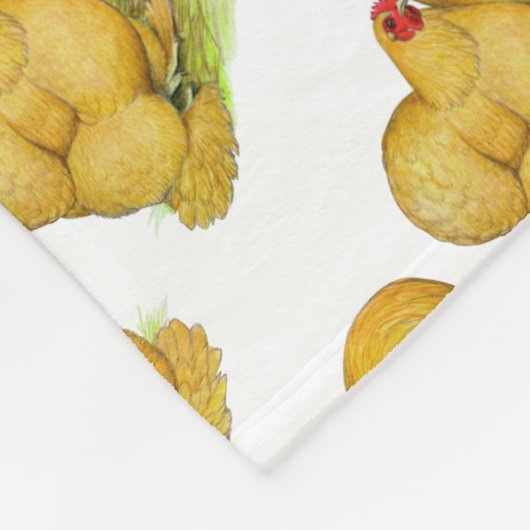 Cochins Buff Pair Fleecedecke (Ecke)
