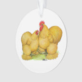 Cochins Buff Pair Ornament (Vorderseite)