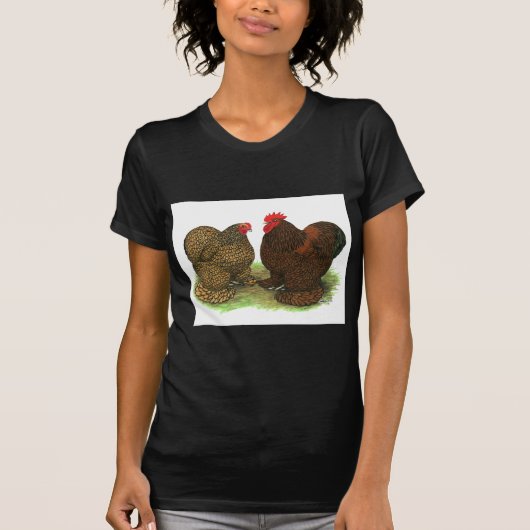 Cochins: goldlackiert T-Shirt (Vorderseite)