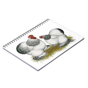 Cochins: Kolumbianische Bantams Notizblock