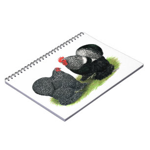 Cochins: silbergepresst notizblock