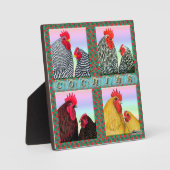 Cochins Vier Farben Fotoplatte (Vorderseite)