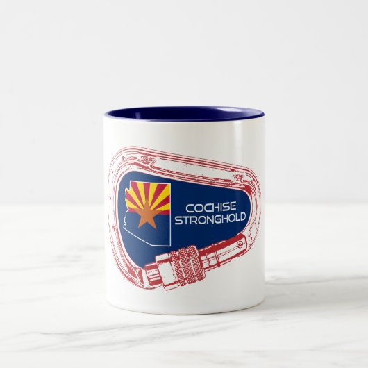 Cochise Stronghold Arizona Zweifarbige Tasse (Mittel)
