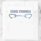 Cochise Stronghold Rechteckiger Aufkleber (Tasche)