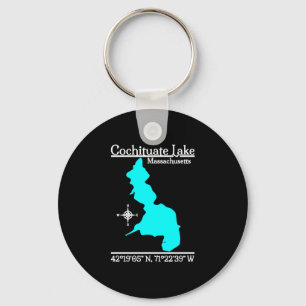 Cochituate-See - Massachusetts-Leistung  Schlüsselanhänger