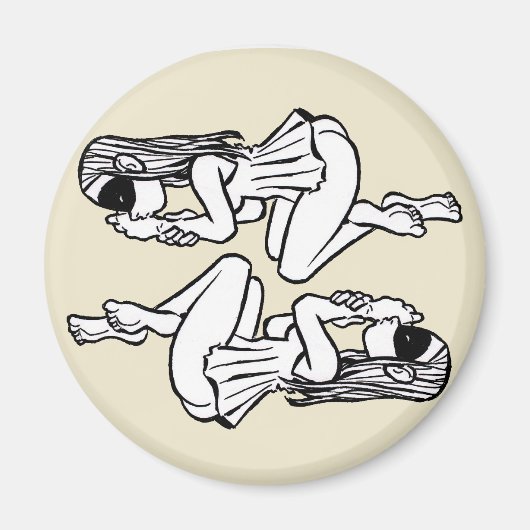 Cochlea & Eustachia Kühlschrank Magnet (Vorne)